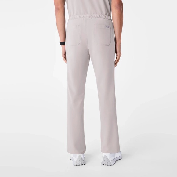 NWT Figs 6XLS Beige Pisco Basic Straight Leg Stretch Waist Drawstring Scrubs - Picture 2 of 10